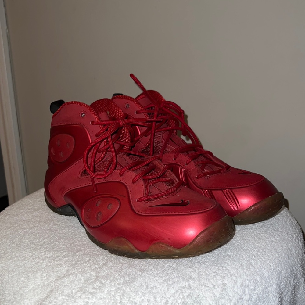 Nike Zoom Rookie Varsity Red Black Penny Foamposite